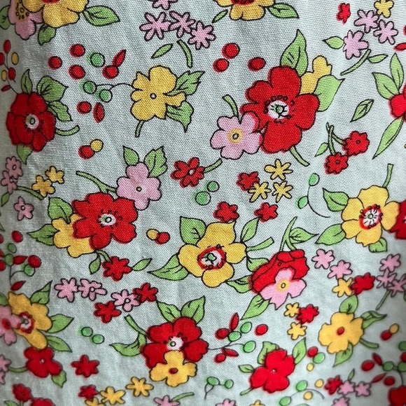 **SOLD** OOAK Vtg 70’s Handmade Psychedelic Floral Prairie Midi Skirt/Maxi Skirt - Picture 3 of 4